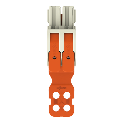 WAGO GmbH & Co. KG 1-Leiter-Federleiste Hebel Push-inCAGECLAMP,lgr 832-1102/342-000