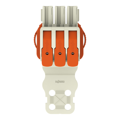 WAGO GmbH & Co. KG 1-Leiter-Federleiste Hebel Push-inCAGECLAMP,lgr 832-1103/313-000