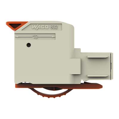 WAGO GmbH & Co. KG 1-Leiter-Federleiste Hebel Push-inCAGECLAMP,lgr 832-1103/323-000