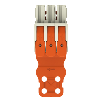 WAGO GmbH & Co. KG 1-Leiter-Federleiste Hebel Push-inCAGECLAMP,lgr 832-1103/343-000