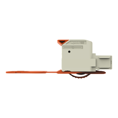 WAGO GmbH & Co. KG 1-Leiter-Federleiste Hebel Push-inCAGECLAMP,lgr 832-1104/344-000