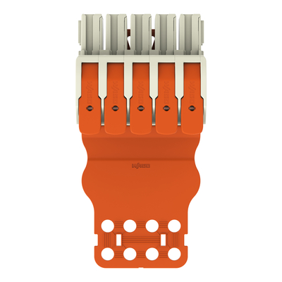 WAGO GmbH & Co. KG 1-Leiter-Federleiste Hebel Push-inCAGECLAMP,lgr 832-1105/345-000
