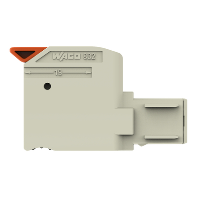 WAGO GmbH & Co. KG 1-Leiter-Federleiste Hebel Push-inCAGECLAMP,lgr 832-1106