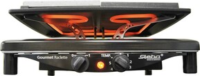 Steba Gourmet-Raclette Stein/Gussplatte RC 4 plus sw