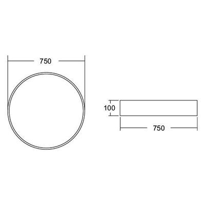 Brumberg Leuchten LED-Anbau-Flächenleuchte direkt 3000K 13681163