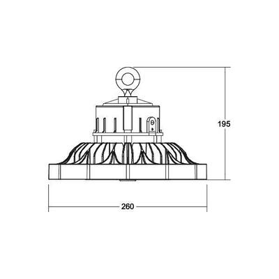 Brumberg Leuchten LED-Hallenstrahler 4000K DALI 78310084