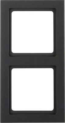 Berker Rahmen anth/samt 2-fach ch 10126096