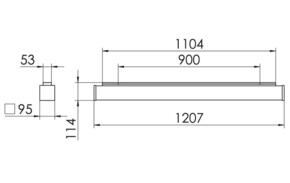 Ridi-Leuchten LED-Anbauleuchte 840 PURELI #SPG0630276BB