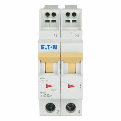 Eaton Leitungsschutzschalter D 13A, 2p Steckkl. PLI-D13/2