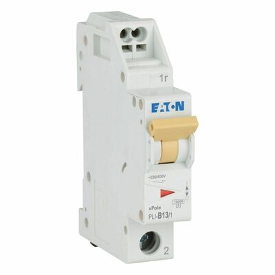 Eaton Leitungsschutzschalter B 13A, 1p Steckkl. PLI-B13/1