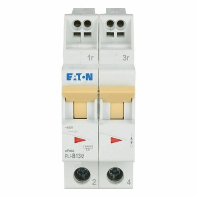 Eaton Leitungsschutzschalter B 13A, 2p Steckkl. PLI-B13/2