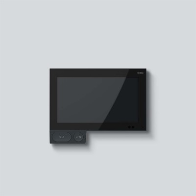 Siedle&Söhne A/V Innenstation Axiom Schwarzgrau A 180-10 S