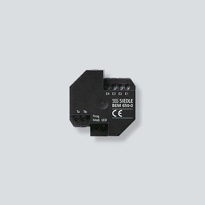 Siedle&Söhne Bus-Eingangs-Modul Schwarz BEM 650-02