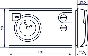 Theben Uhrenthermostat RAMSES 784 S