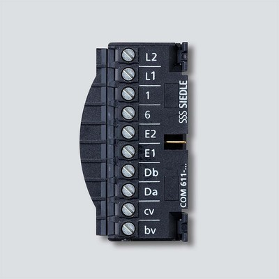 Siedle&Söhne Klemmblock Schwarz COM 611