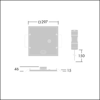 Thorn LED-Einbauleuchte 940 OP2900940OPHFQ300MRP