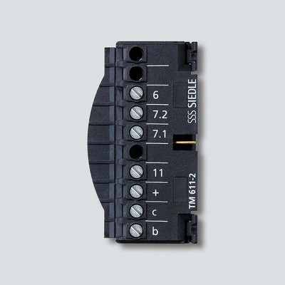 Siedle&Söhne Klemmblock Schwarz TM 611-2