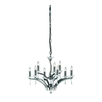 Brumberg Leuchten Krone Stella 9xE14/60W,schwarzch. 00850669