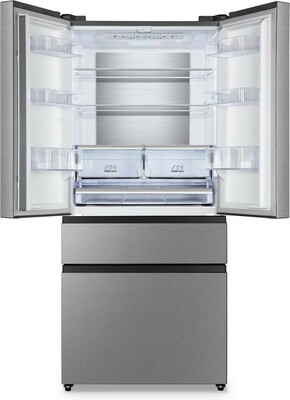 Hisense Gorenje MDA Kühl/Gefrierkombi SbS Edelstahl-Look RF 540 N4SBI2