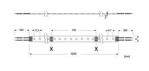Radium Lampenwerk LED Stripe 24V 965, 5m RSTA3545
