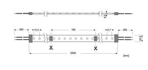 Radium Lampenwerk LED Stripe 24V 927, IP66, 5m RSTA3655