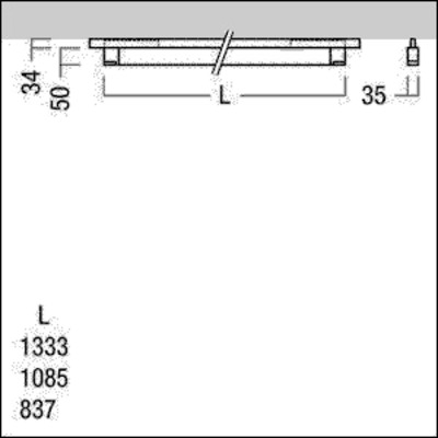 Zumtobel Group LED-Lichtmodul 940, schwarz SUI TLDI L #60211164