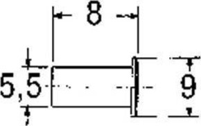 Brumberg Leuchten Fibatec Hülse chrom z. Art.9750+9751 00976002