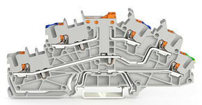 WAGO GmbH & Co. KG Installationsetagenklemme 2,5 mm² mit Drücker 2203-6641