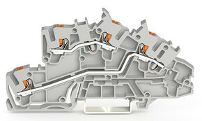 WAGO GmbH & Co. KG Installationsetagenklemme 2,5 mm² mit Drücker 2203-7642