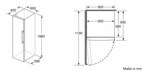 Siemens MDA Kühlgerät IQ300 KS36VVIEP