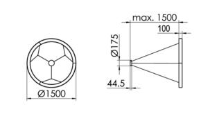 Ridi-Leuchten LED-Pendelleuchte 830 STORA-LK #SPC0630020