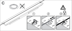 Ledvance LED-Leuchte 840, DALI LBFLEX1200DP42W840W
