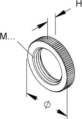 HKL Kordelmutter ms 345M