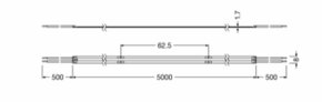 Ledvance LED-Stripe 5m 930 LS PFM1000/COB/930/5