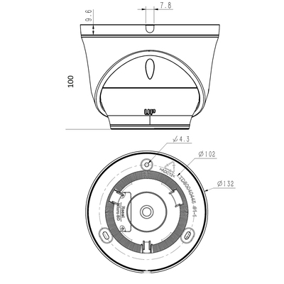 Grothe IP Dome-Kamera 5MPX NEIUS VK 1099/471