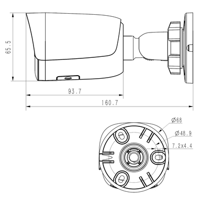 Grothe IP Bullet-Kamera 5MPX NEIUS VK 1099/520