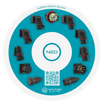 Walther Werke CEE NEO Anbaugerätestecker 16A 3P 8h IP54 FW711308CC