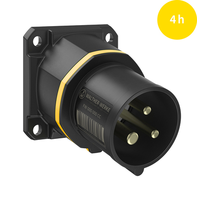 Walther Werke CEE NEO Anbaugerätestecker schräg 16A 3P 4h FW712304CC