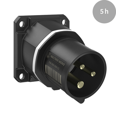 Walther Werke CEE NEO Anbaugerätestecker schräg 16A 3P 5h FW712305SK