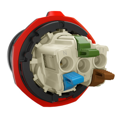 Walther Werke CEE NEO Anbaugerätestecker schräg 16A 3P 6h FW712306CC