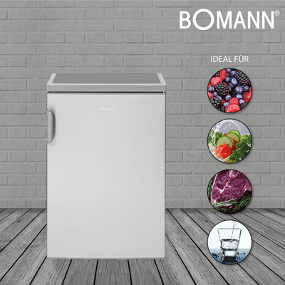 Bomann DA Vollraum-Kühlgerät 56cm1,34L VS 2195.1 inox-look