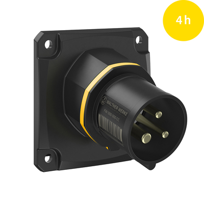 Walther Werke CEE NEO Anbaugerätestecker schräg 16A 3P 4h FW713304SK