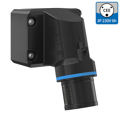 Walther Werke CEE NEO Wandgerätestecker 16A 3P 6h IP54 FW714306SK