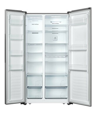 Hisense Gorenje MDA Kühl/Gefrierkombi SbS Außendisplay RS 677 N4BIE inox-lo