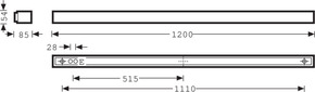 Trilux LED-Anbauleuchte HCL, DALI, weiß Acuro LED20 #7933662