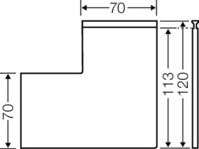 Hensel Phasentrenner f. Lasttrennsch. 3p Mi PT 2 (VE2)