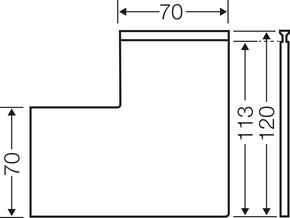 Hensel Phasentrenner f. Lasttrennsch. 3p Mi PT 2 (VE2)