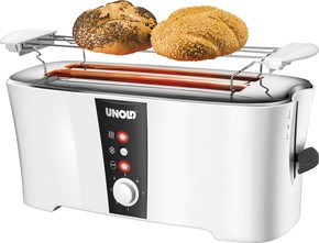 Unold Toaster Design Dual 38020 weiß/sw