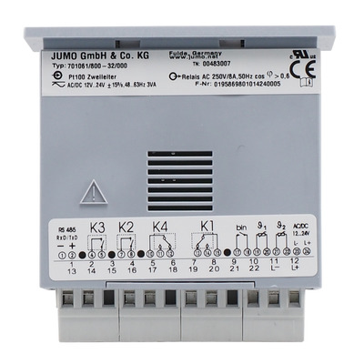 Jumo Kühlstellenregler 2 Eingänge, 3 Relais 00483007