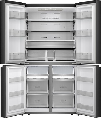 Hisense Gorenje MDA Kühl/Gefrierkombi Cross-Door RQ758N4SAFE